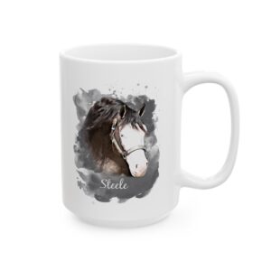 Steele Watercolor - Ceramic Mug, 11oz, 15oz