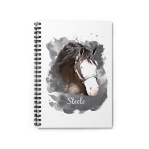 Steele Watercolor - Spiral Notebook - Ruled Line